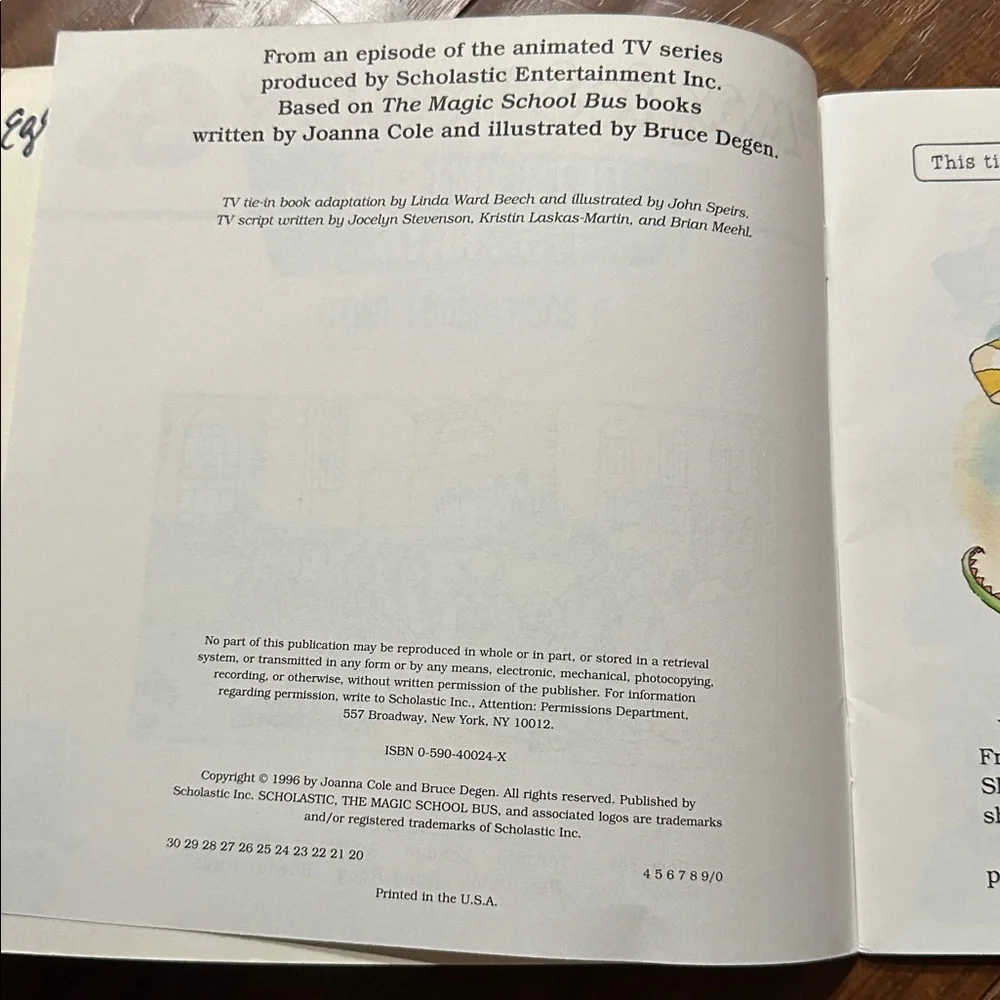 The Magic School Bus Gets Ants in Its Pants 1996 Scholastic Joanna Cole